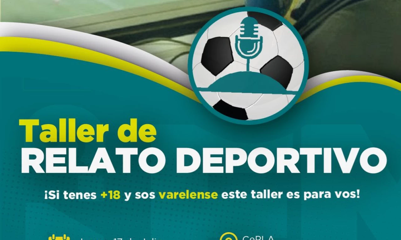 Aprende a narrar deportes: Varela lanza segunda edición de su taller gratuito de relato